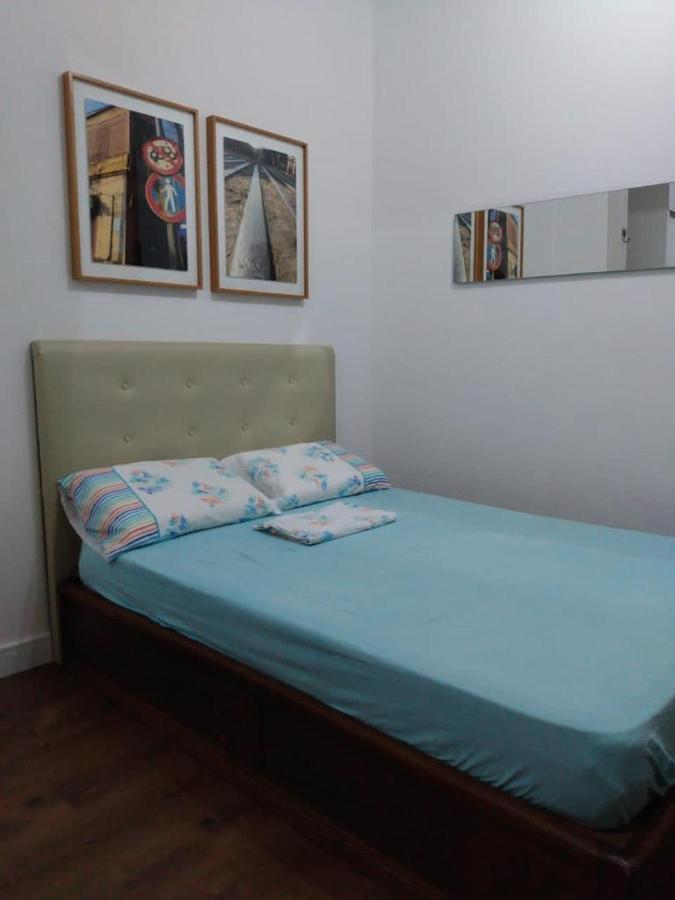 Stúdio confortável com ar condicionado e internet. Appartamento São Vicente Esterno foto